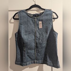 GAP Denim Tank Top - Blue